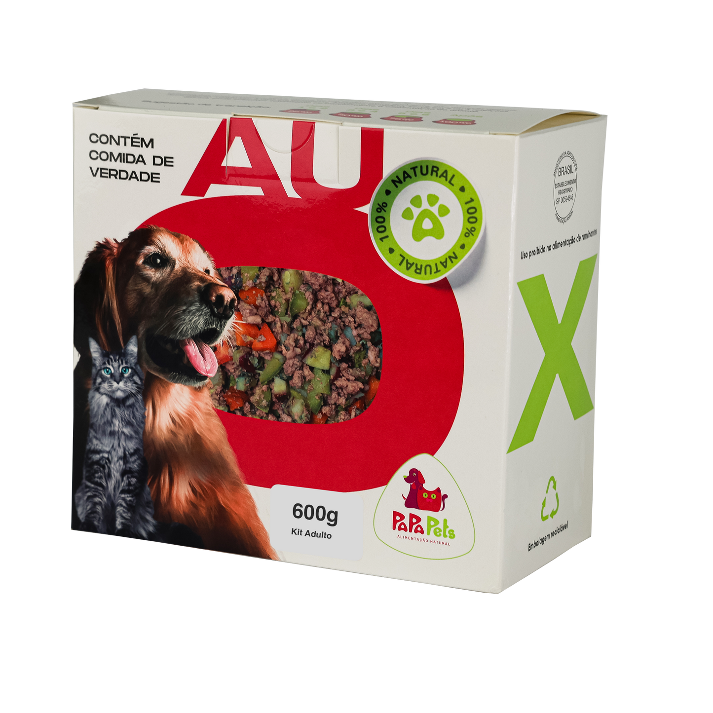 Kit Degustacao Adulto Premium 600g